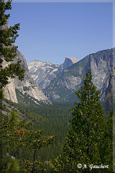 Blick zum Half Dome